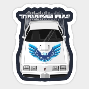 Firebird Trans Am 79-81 - white and blue Sticker